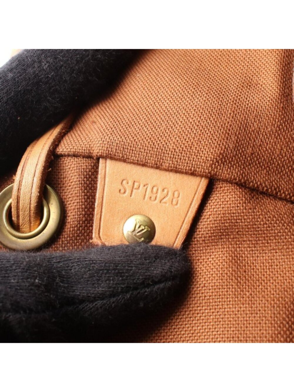 Louis Vuitton Backpack Montsouris MM Canvas Leather - Picture 5 of 13